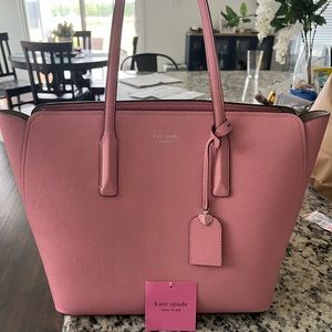 Kate spade bright carnation medium tote